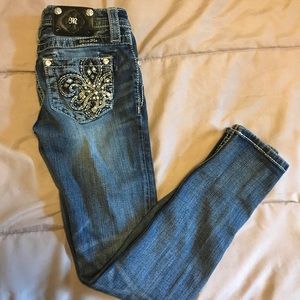Girls Miss Me jeans. Size 8